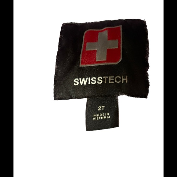 Swiss Tech purple stars white background jacket sz 2t 100% polyester - Picture 7 of 7